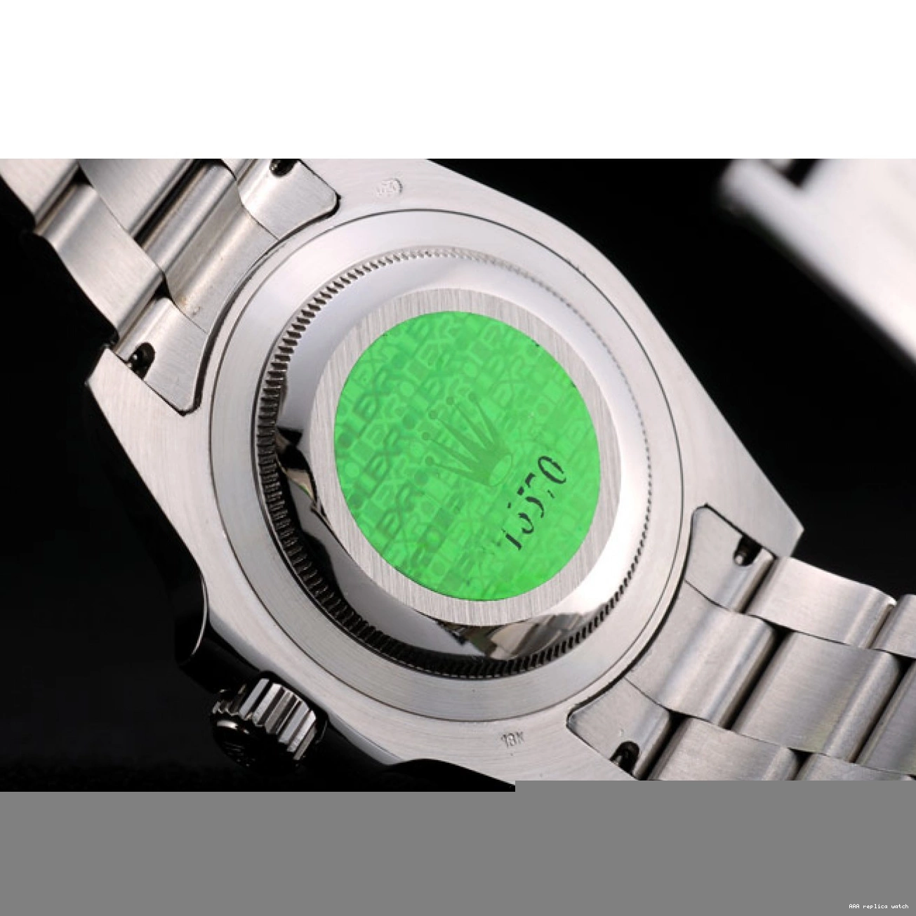 Rolex aaa copy Bezel White Dial Rolex Watch Steel Explorer Stainless 0502